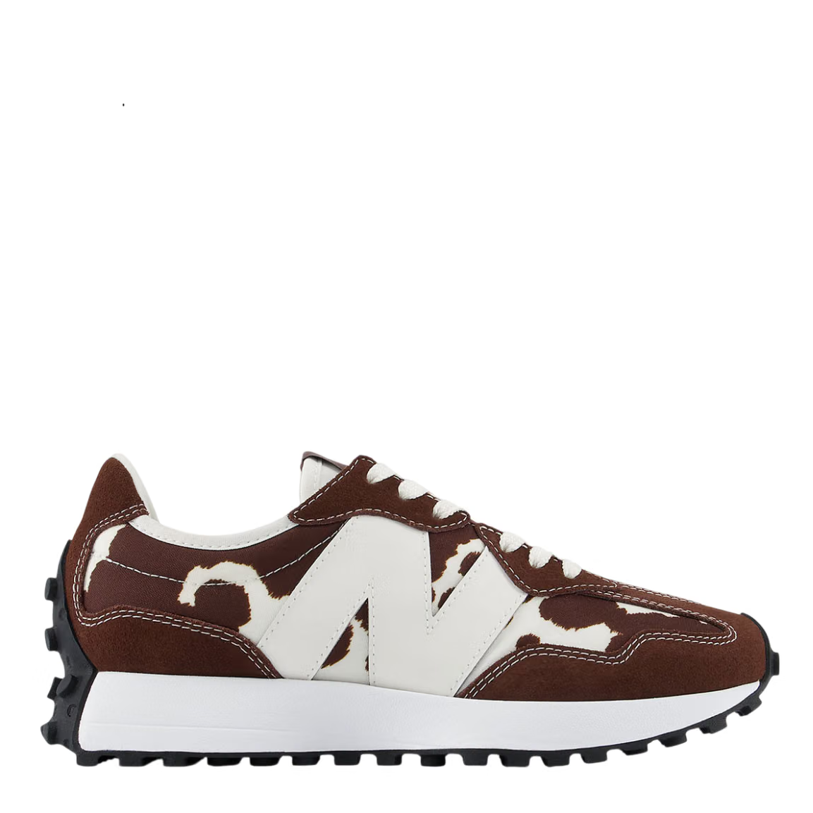 Gray sneaker with white sole on a white background