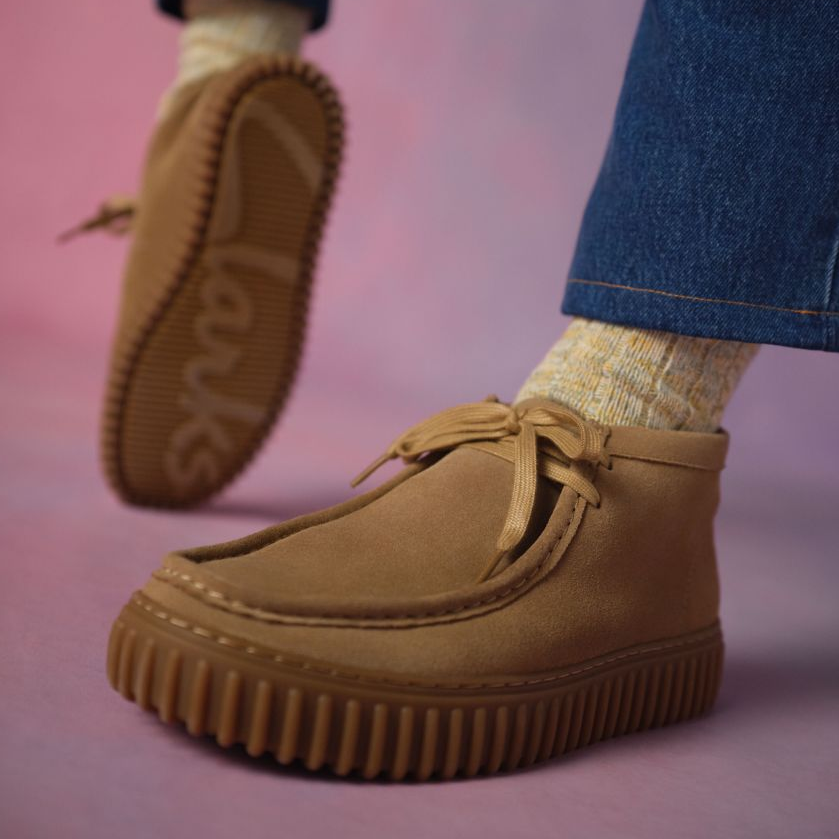 Clarks Torhill Hi トーヒルハイ ベージュ27cm MEN'S TORHILL HI – Austin's Shoes